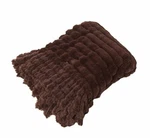 Scene Weaver - Luxury Throw Faux Fur Chinchilla Brown. Fixed Price $90.00.