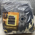 Yellowstone Authentic Merch Silk Touch Reversible Sherpa Throw, 60" X 70". Fixed Price $38.80.