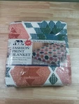 Vintage Owen Fashion Print Blanket Full & Twin Size 72" X 90" New Made Usa. Fixed Price $19.99.
