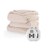 Sunbeam Royal Posh Velvet Heated Electric Blanket Queen Size, 90" X 84", 12 H.... Fixed Price $116.67.