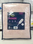 Serta Malea Shaggy Faux Fur Heated Throw Blanket 50X60" Blush. Fixed Price $48.99.
