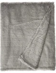 Posh Home 60" 50" Premium Luxurious Soft Sherpa Throw Blanket- Grey. Fixed Price $14.99.