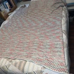 50 X60 Multi Colored Knit Throw Blanket Threshold Soft Cozy Textured. Fixed Price $20.00.
