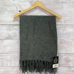 Surya Tilda Charcoal Gray Metallic-silver Throw Home Decor Knitted Fray Blanket. Fixed Price $27.00.