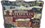 Simply Home State Of Colorado Afghan Throw Blanket 76 X 51. Fixed Price $26.63.