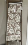 Cupcakes And Cashmere Christmas Decorative Holiday Gingerbread Throw Blanket New. Fixed Price $69.99.