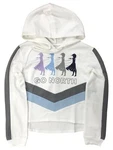Disney Frozen Juniors Womens White Go North Elsa Hoodie Sweatshirt. Fixed Price $26.99.