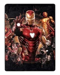 Marvel Iron Man Blanket The Infinity Saga Silk Touch Throw 46" X 60". Fixed Price $27.89.