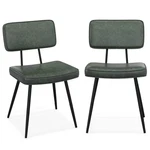 Costway Dining Chairs Set Of 2 With Pu Leather Cover Filled Sponge. Fixed Price $157.79.