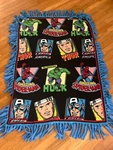 Marvel Comics Blanket Twin Bed Comforter Heroes Avengers Spiderman Thor Hulk. Fixed Price $15.00.
