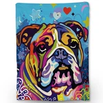 Ti Caldi Vibrant Bulldog Blanket - Soft, Lightweight, Cozy, Flannel Throw Bla.... Fixed Price $39.53.