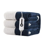 Ralysun Electric Heated Blanket Size FULL(72"X84"), 07-DARK Bule. Fixed Price $61.90.