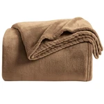 Kmuset Brown Fleece Blanket For Couch - Warm Cozy THROW(50"X60"),. Fixed Price $26.31.