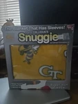 Blanket With Sleeves Snuggie Georgia Tech Super Soft Fleece New. Fixed Price $15.00.