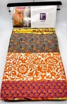 Lush Decor Royal Empire Tangerine Cotton Quilted Throw Floral Bird Design 50X60". Fixed Price $40.00.