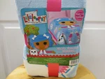 Lalaloopsy Plush Blanket (62 X 90 In), 100% Polyester, Rare "cute As Button". Fixed Price $42.99.