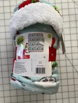 Jay Franco The Grinch 2 Piece Holiday Set 40"X50" Plush Blanket Throw & Hat Nwt. Fixed Price $24.95.