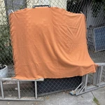 Williams Sonoma Home Cashmere Throw Blanket Orange Sold Is. Fixed Price $80.00.
