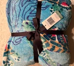 Nwt Vera Bradley Sea Turtles & Coral Throw Blanket/ Sold Out. Fixed Price $68.98.