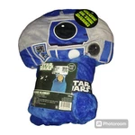 Disney Star Wars R2-D2 Glow In The Dark Hooded Blanket, 30" X 50" US3. Fixed Price $16.00.