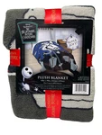 Disney Nightmare Before Christmas Santa Jack Plush Blanket Large 60" X 90" Nip. Fixed Price $46.49.