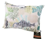 Arbor Gate 13X17 Colored Throw Pillow Home Decor Coral Star Fish Shell Sea Horse. Fixed Price $24.99.