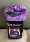 Minnesota Vikings Nfl Plush Ultra Soft Throw Blanket 50X60. Fixed Price $36.00.