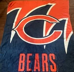 Nfl 65 X 55 Fleece Throw Blanket - Soft, Cozy, Perfect For Game Day & Home Dec. Fixed Price $25.00.