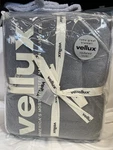 Vellux Original Blanket, Full/queen, Tornado Grey New. Fixed Price $65.00.