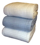 Santa Grace Honeycomb Thermal Waffle Blankets Bed/sofa/couch Throw 100% Cotton. Fixed Price $46.99.