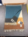 Lopi Pure New Wool Blanket Iceland Multicolor 130X180 W/fringe Nwt. Fixed Price $149.99.