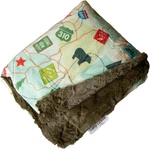 Cozy Reversible Plush Throw Blanket - Perfect For Camping & Home Use. Fixed Price $88.99.