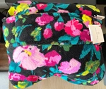 Vera Bradley Fleece Travel Pillow Blanket 60" X 45" In Hilo Meadow Pattern Nwt. Fixed Price $22.50.