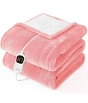 Homemate Heated Blanket Electric Throw - 50"X60" Heating 1/2/4/6/8. Fixed Price $35.99.