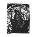 Velveteen Plush Blanket Grim Reaper Halloween Skull Gothic Dark Fantasy Scary. Fixed Price $48.85.