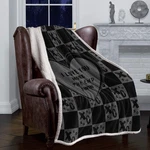 Sherpa Fleece Blanket Ultra Soft Throw - Valentine's Day Love You More. Fixed Price $49.99.