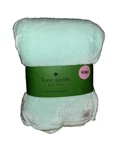 Kate Spade Aqua Mint Green Oversized King Fleece Blanket Soft Plush Throw New. Fixed Price $97.77.