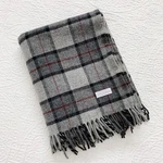 Cannon River By Faribault Mill Wool Throw Blanket (48" X 55"). Fixed Price $86.00.