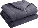 Cooling Weighted Blanket For Adults, 20LBS, 60"X80", Machine Washable Grey. Fixed Price $68.99.