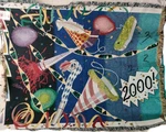 The Rug Barn American Classics Y2K Celebration 53 X65 Cotton Throw Vtg 2000. Fixed Price $39.95.