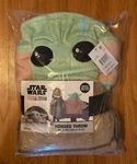 New - Hooded Throw Blanket Star Wars The Mandalorian Baby Yoda Child Grogu. Fixed Price $14.50.