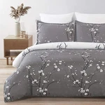 Yepins Soft Brushed Microfiber Duvet Cover Set With Zipper Closure And Corner.... Fixed Price $34.27.