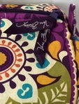 2PC Vera Bradley Plum Crazy Throw Blanket + Duffel Bag Purple 50X82 988. Fixed Price $45.00.