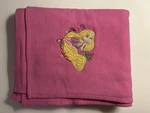 Disney Store Tangled Princess Rapunzel Fleece Throw Blanket Pink. Fixed Price $17.99.