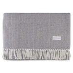 Sferra - Celine Herringbone, 100% Cotton Throw Blanket Charcoal. Fixed Price $139.01.