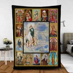 Virgin Mary Mother Of Jesus Fleece Blanket Blessed Catholic Religious Gif. Fixed Price $83.95.