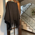 Pendleton Wool Black Shawl Cape Poncho Wrap Blanket Usa Fringe Os. Fixed Price $69.99.