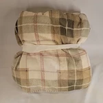 Sonoma Goods For Life Plaid Fleece Reversible Sherpa Throw Blanket New. Fixed Price $12.00.