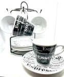 Bene Casa Espresso Set / Juego De Tazas ( 9 Pc ). Fixed Price $30.99.