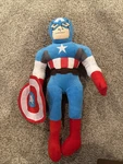 Avengers Marvel Captain America Plush 17 Stuffed Character Toy. Fixed Price $13.00.